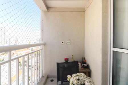 Varanda  de apartamento à venda com 2 quartos, 60m² em Tatuapé, São Paulo