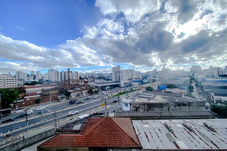 Vista da Sala de apartamento para alugar com 1 quarto, 25m² em Brás, São Paulo