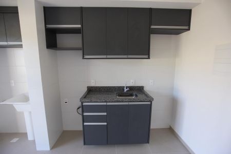 Cozinha de apartamento para alugar com 2 quartos, 47m² em Parque da Fonte, São José dos Pinhais