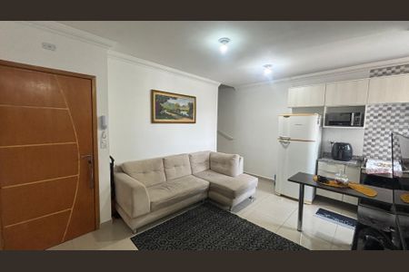 Sala - Sala de Jantar de apartamento à venda com 2 quartos, 102m² em Jardim Santo André, Santo André
