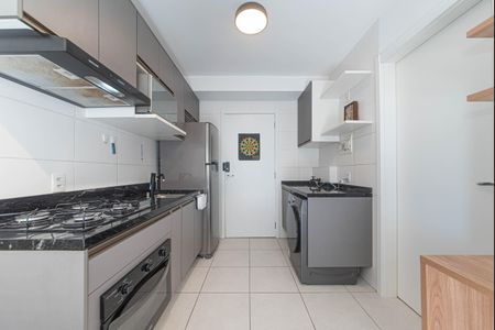 Apartamento para alugar com 30m², 1 quarto e sem vagaCozinha - Lavanderia Integrada
