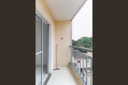 Varanda da Sala de apartamento para alugar com 2 quartos, 59m² em Jardim das Oliveiras, São Paulo