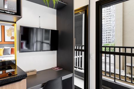 Apartamento à venda com 20m², 1 quarto e sem vagaSala/Quarto