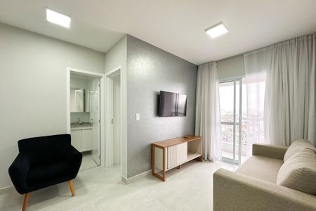 Sala de apartamento para alugar com 1 quarto, 41m² em Ferrazópolis, São Bernardo do Campo