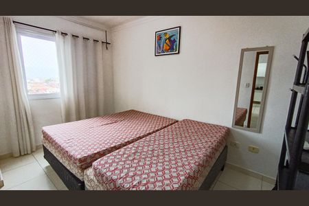 Quarto 1 de apartamento para alugar com 1 quarto, 42m² em Maracanã, Praia Grande