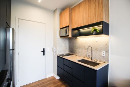 Studio à venda com 32m², 1 quarto e sem vaga Studio à venda com 32m², 1 quarto e sem vagaCozinha