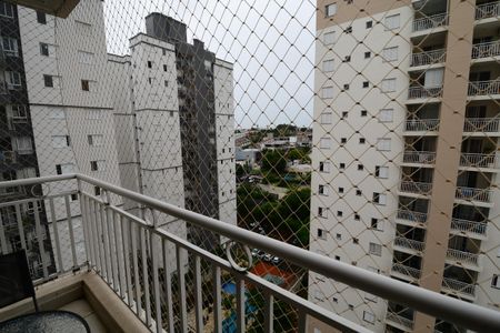 Sala - Vista de apartamento para alugar com 2 quartos, 69m² em Mansões Santo Antônio, Campinas