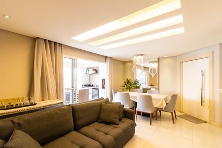 Sala de apartamento para alugar com 3 quartos, 128m² em Vila Augusta, Guarulhos