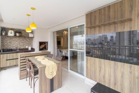 Apartamento para alugar com 128m², 3 quartos e 1 vagaVaanda Gourmet