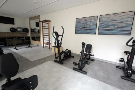 Apartamento à venda com 117m², 3 quartos e 2 vagas Apartamento à venda com 117m², 3 quartos e 2 vagasÁrea comum - Academia