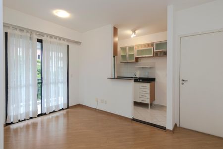 Sala de apartamento para alugar com 1 quarto, 38m² em Chácara Santo Antônio (zona Sul), São Paulo