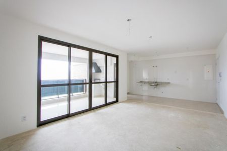 Sala de apartamento à venda com 3 quartos, 117m² em Vila Assunção, Santo André