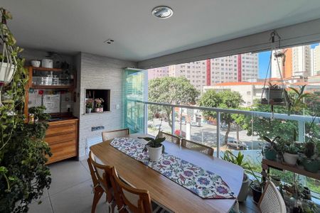 Varanda gourmet de apartamento à venda com 3 quartos, 134m² em Aclimação, São Paulo