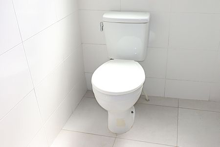 Apartamento para alugar com 47m², 1 quarto e 1 vagaDetalhe do banheiro