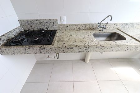 Apartamento para alugar com 47m², 1 quarto e 1 vagaCozinha e Área de Serviço