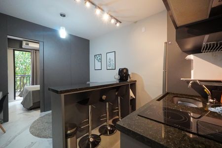 Studio para alugar com 28m², 1 quarto e sem vagaCozinha