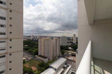 Varanda da Sala de apartamento para alugar com 1 quarto, 45m² em Várzea da Barra Funda, São Paulo