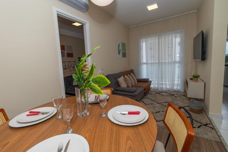 Sala de apartamento para alugar com 1 quarto, 45m² em Várzea da Barra Funda, São Paulo