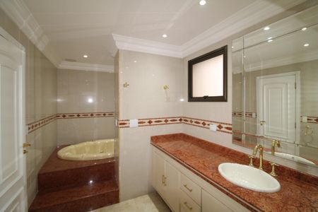 Apartamento para alugar com 206m², 4 quartos e 4 vagasQuarto 1 - Banheiro