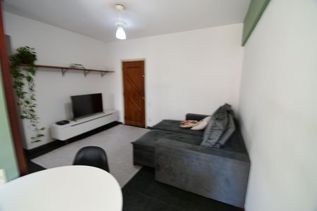 Sala de apartamento à venda com 1 quarto, 50m² em Cambuí, Campinas