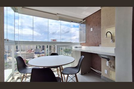 Varanda de apartamento à venda com 2 quartos, 54m² em Vila Angelina, São Bernardo do Campo