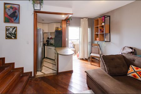 Studio à venda com 50m², 1 quarto e 1 vagaSala