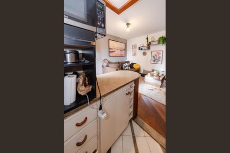 Cozinha de kitnet/studio para alugar com 1 quarto, 50m² em Lourdes, Belo Horizonte