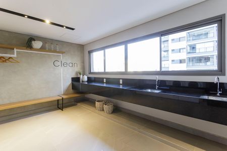 Apartamento para alugar com 24m², 1 quarto e sem vagaLavanderia