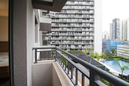 Varanda de apartamento para alugar com 1 quarto, 24m² em Vila Nova Conceição, São Paulo
