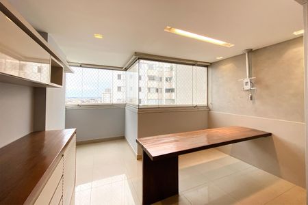 Varanda da Sala de apartamento para alugar com 3 quartos, 120m² em Buritis, Belo Horizonte