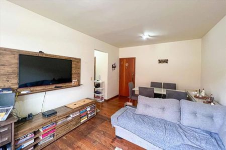 Sala de apartamento à venda com 3 quartos, 110m² em Caiçaras, Belo Horizonte