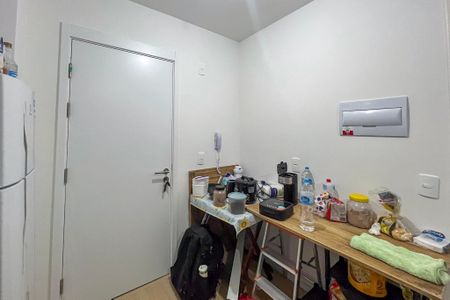 Cozinha de apartamento para alugar com 1 quarto, 24m² em Vila Dom Pedro I, São Paulo
