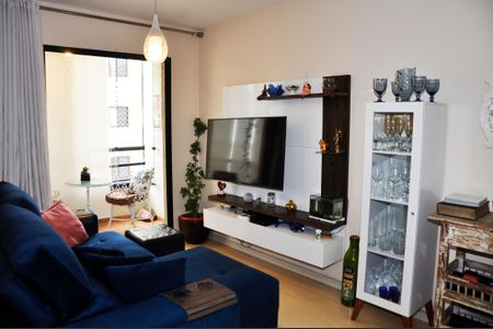 Apartamento à venda com 77m², 3 quartos e 2 vagasDetalhe - Sala