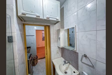 Cozinha de kitnet/studio para alugar com 1 quarto, 29m² em Lapa, Rio de Janeiro