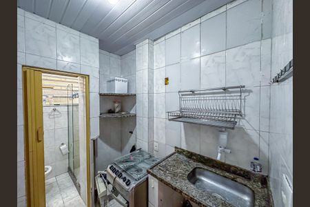 Cozinha de kitnet/studio para alugar com 1 quarto, 29m² em Lapa, Rio de Janeiro