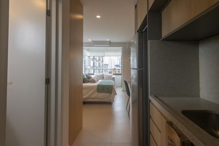 Studio para alugar com 25m², 1 quarto e sem vaga Studio para alugar com 25m², 1 quarto e sem vagaStudio