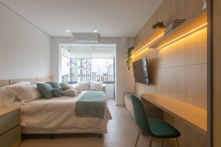 Studio para alugar com 25m², 1 quarto e sem vaga Studio para alugar com 25m², 1 quarto e sem vagaStudio