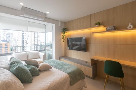 Studio de kitnet/studio para alugar com 1 quarto, 25m² em Vila Olímpia, São Paulo
