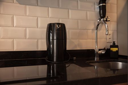 Studio à venda com 42m², 1 quarto e sem vagaCozinha