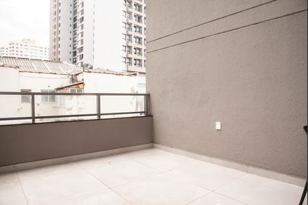 Studio à venda com 42m², 1 quarto e sem vagaVaranda