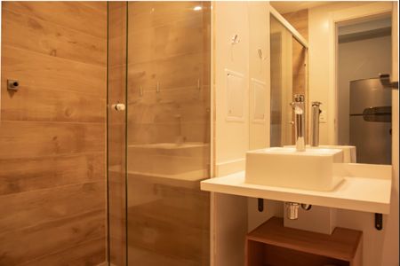 Studio à venda com 42m², 1 quarto e sem vagaBanheiro