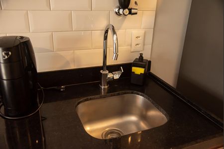 Studio à venda com 42m², 1 quarto e sem vagaCozinha