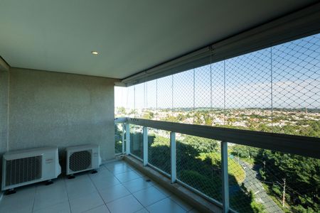 Varanda da Sala de apartamento para alugar com 4 quartos, 137m² em Parque dos Pomares, Campinas