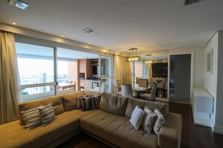 Sala de apartamento para alugar com 4 quartos, 140m² em Cidade São Francisco, São Paulo