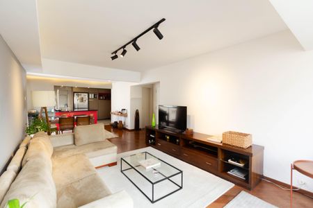 Sala de apartamento para alugar com 3 quartos, 152m² em Indianópolis, São Paulo