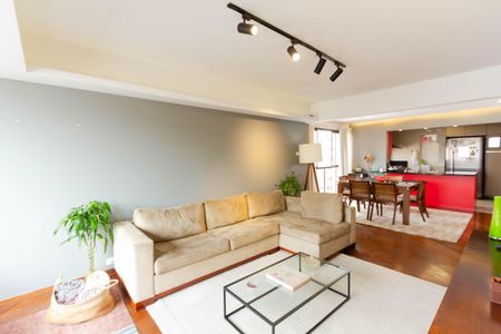 Sala de apartamento para alugar com 3 quartos, 152m² em Indianópolis, São Paulo