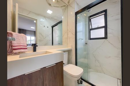 Banheiro da Suíte de apartamento à venda com 2 quartos, 60m² em City Bussocaba, Osasco