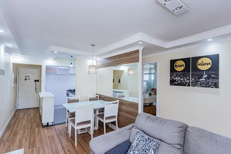 Sala de apartamento à venda com 3 quartos, 65m² em Vila Mangalot, São Paulo