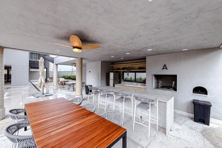 Studio à venda com 37m², 1 quarto e 1 vagaÁrea comum - Churrasqueira