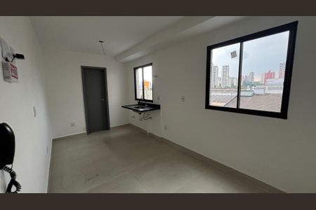 Quarto - Cozinha de kitnet/studio para alugar com 1 quarto, 21m² em Vila Sao Pedro, Santo André